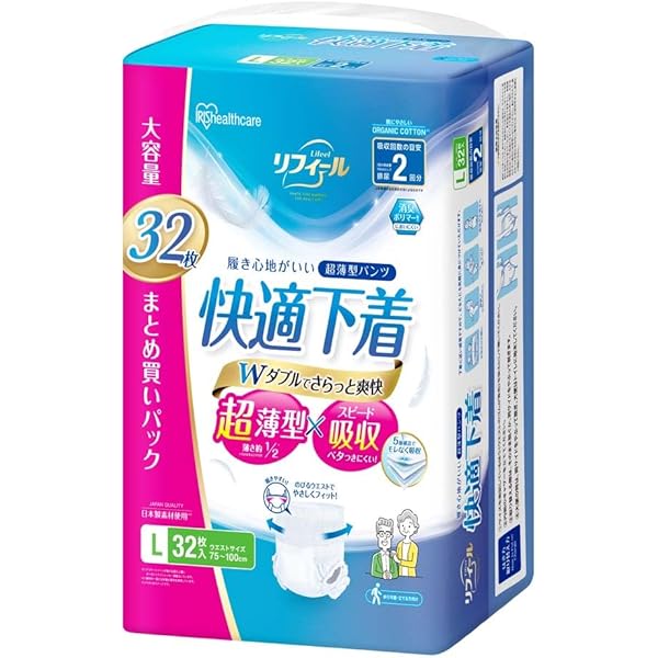 Amazon | リリーフ まるで下着1回分 男性用 ブルーローライズL15