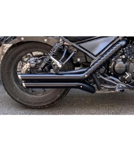 Amazon.co.jp: ホンダ レブル250500用 マフラー Gem classic V2 : 車 