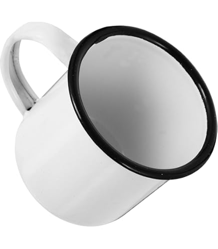 Amazon.co.jp: ヒロシ NO.164 野外独杯 マグカップ ホーロー : ホーム