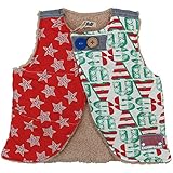 【秋冬物】 CHILD CHAMP(チャイルド チャンプ) 天竺×モコモコファーアメリカンベビーベスト 70cm/R NO.C-86154652