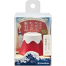 Amazon.co.jp: シャチハタ 鉛筆削り ケズリキャップ 富士山 赤 ペット