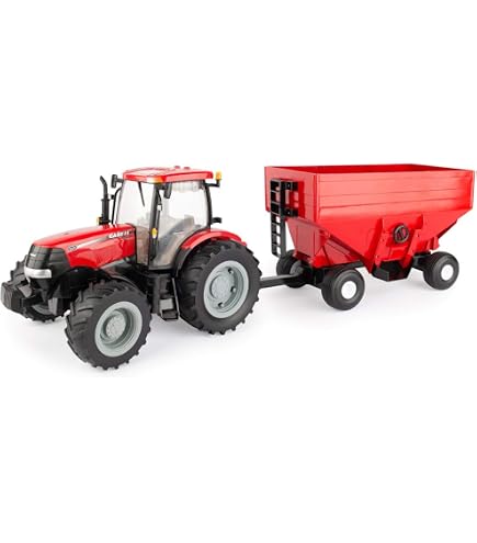 Tomy Big Farm Construction Set – John Deere Skid Loader & Chevy Silverado With Lights & Sound – 1:16 Scale Toy For Kids 3+ - View #10