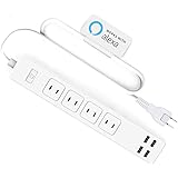 【Amazon Alexa認定】 Meross スマート電源タップ スマートプラグ 4+4(AC差し込み口 +USBポート) 省エネ 遠隔操作 Echo シリーズ / Googleホーム / SmartThings対応 個別スイッチ MSS425FJ