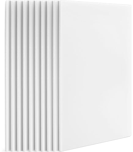 Excelsis Design 15 Pack Foam Board | White Foam Board 1/8 Inch Thick White Core Mat | Backing Board For Presentations, Signboards, Arts, Display And