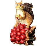 neustadt リス オブジェ かわいい インテリア 雑貨 癒し系 部屋 デコレーション 動物 りす 置物 リスさんの置物 ガーデニング k0101