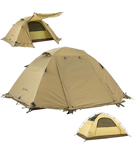 Clostnature テント 2人用 キャンプ 冬用テント　軽量 簡易 テント Amazon.co.jp: Clostnature テント 2人用 キャンプ 冬用テント - 軽量