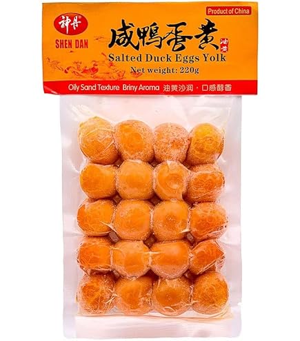 Amazon | 神丹 咸鴨蛋黄 鹹鴨蛋黄 蛋黄 アヒルの卵黄 中国鹹鴨蛋