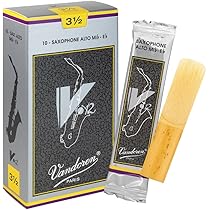 Amazon | バンドーレン アルトサクソフォンリード V21 硬さ : 3-1/2