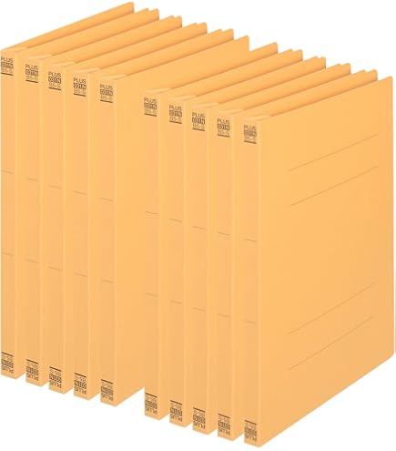 B5ファイル　10個セット♡ Amazon | プラス フラットファイル 樹脂製とじ具 B5 縦 バイオレット