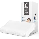 GREHOME まくら 安眠枕 低反発枕 ピロー 快眠枕 頸椎サポート 肩こり対策まくら 横向き対応 プレゼント 首・頭・肩をやさしく支える 抗菌 防臭 快眠グッズ (30*50*10/7cm)