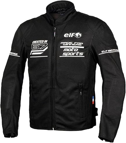 Amazon | [エルフ] バイク用ジャケット ソリトメッシュパーカー