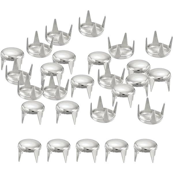 鋲ジャン　スタッズ　パンク Amazon.co.jp: [ease] 円錐型スタッズ 鋲 7.5mm シルバー 100個