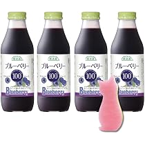 Amazon.co.jp: 順造選 ブルーベリー100（果汁100％ストレート）500ml×6