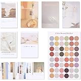 Amazon Co Jp 韓国 インテリア 雑貨 韓国 ポストカード イラスト ステッカー付 おしゃれ デザイン 韓国雑貨 インテリア 写真 カード Set A 文房具 オフィス用品