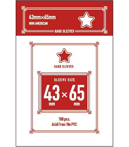 Amazon.co.jp: カードスリーブ TCGハードサイズ ハードタイプ 46mm X