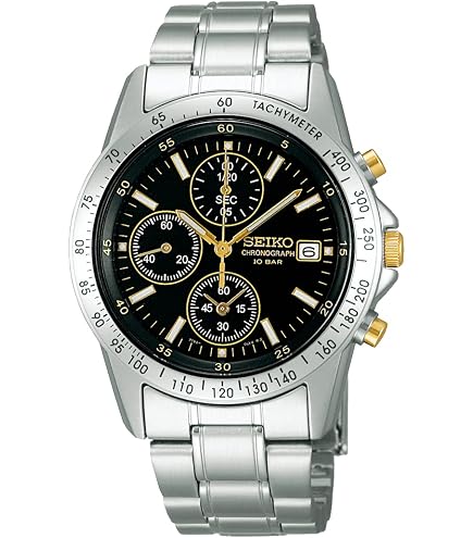 Amazon.co.jp: SEIKO（セイコー） 腕時計 クロノグラフ SND409 