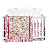 Waverly Jazzberry 3 Piece Crib Bedding Set Quilt, Sheet, Skirt Baby Girl by Trend Lab [並行輸入品]