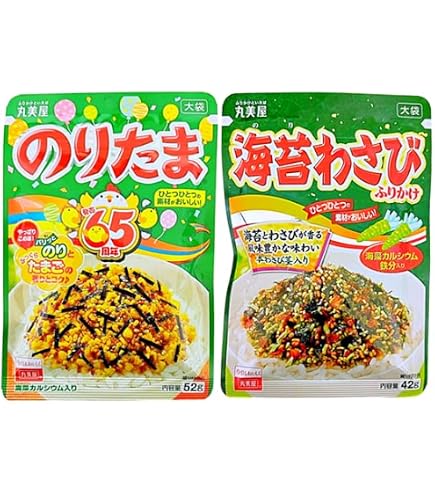 Amazon.co.jp: 丸 美 屋 のりたま 大袋 52g×4個 : 食品・飲料・お酒