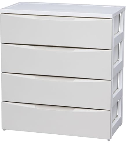 Amazon｜アイリスオーヤマ チェスト 木天板 完成品 5段 幅80.5cm