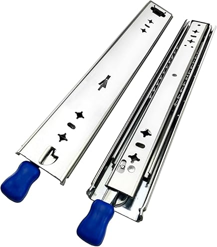 Amazon.co.jp: 引き出しスライド 重量用 スライドレール ロック付