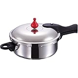 アサヒ軽金属 日本製 圧力鍋 3.0L ゼロ活力なべ M (5.5合炊き) [レシピ付き] IH対応 ガス対応
