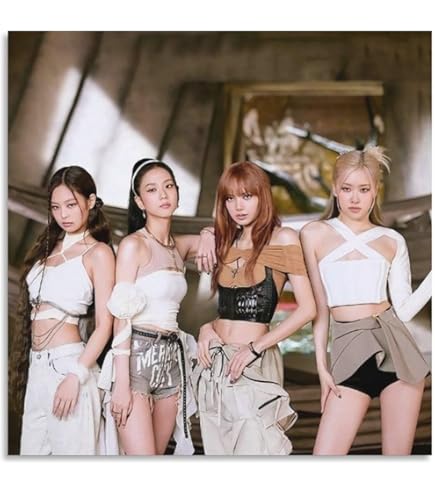 Amazon.co.jp: Blackpink ポスター Born Pink Album Merch Pink Venom