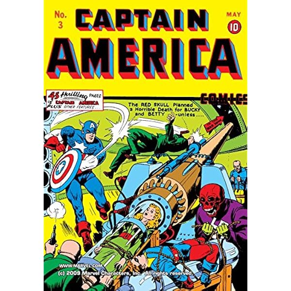 Amazon | Captain America Comics (1941-1950) #1 (English Edition