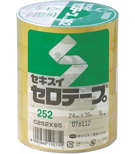 セキスイ セロテープ 【15mm×35m】10巻×20セット(計200巻) 楽天市場】【ケース販売】セキスイ セロテープ 15mm×35m 200巻