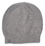 ベアフット ドリームス(Barefoot Dreams) ベビー用ニット帽子/BambooChicニットキャップ 6-12か月 ピューター [並行輸入品]