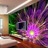 lhdlily 3d壁紙壁画壁ステッカーThickeningゴージャスな特殊効果テレビ背景壁装飾絵画抽象花の3d LHDLily-3629842625