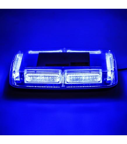 Amazon.co.jp: 新型・LED回転灯 赤色【回転・点滅】 電池式MK-Ⅱ 強力
