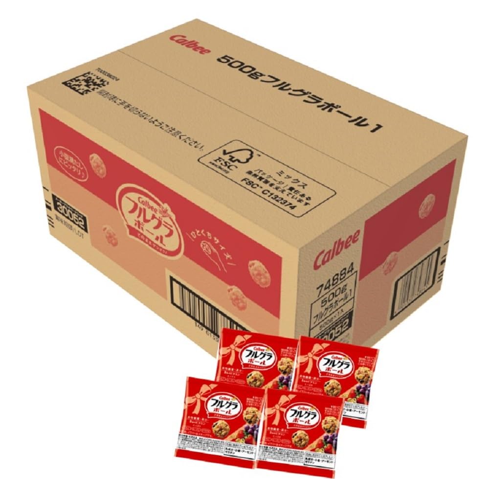 【50%OFF】【1,500円】 カルビー EC限定 フルグラボール 10g×50袋