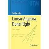 Linear Algebra Done Right 3e