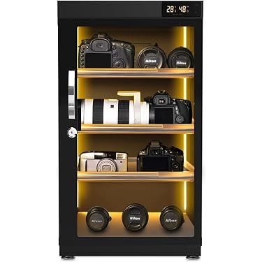 ⭐展示品未使用⭐防湿庫ドライボックス/おしゃれにカメラ、フィギィア、お茶の収納！ Amazon.co.jp 売れ筋ランキング: カメラ用防湿庫・ドライボックス の中