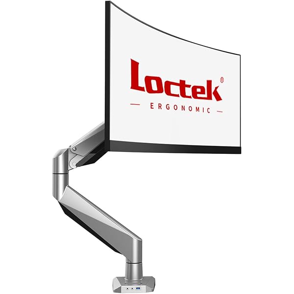 Loctek D7DR Dual Monitor Mount Fits for 