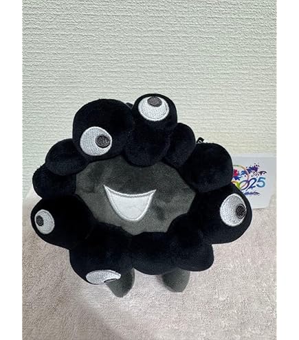 Amazon.co.jp: EXPO2025 ミャクミャク お手玉風ぬいぐるみ S 黒