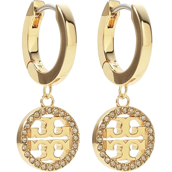 Amazon | Tory Burch レディース キラエナメルハギーイヤリング