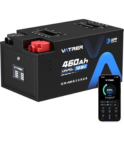 Amazon | リン酸鉄リチウムバッテリー 12V 320Ah 250A BMS リン酸鉄 