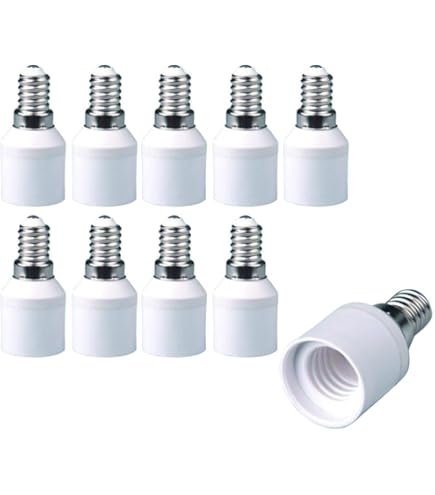 Amazon | 口金変換 アダプター E14-E12 電球 ソケット 口金 照明補助