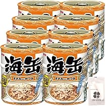 Amazon.co.jp: 【8個セット】 アイシア 海缶ミニ 3P 削り節入りかつお
