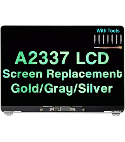 Amazon.co.jp: 交換用スクリーン MacBook Air M1 A2337 2020 2021 13