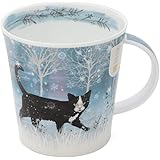 ダヌーン(Dunoon) マグ CAIRNGORM 月光に照らされたネコ MOONBEAM CAT Mug CA-MOON-CA