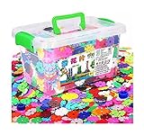 スノーフレーク組立ブロック子供の教育玩具 - 1200pc / box