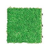 人工芝生ジョイントマット【20枚セット】（30×30cm）（ベランダマット・バルコニータイル）