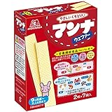 森永製菓 マンナウェファー 14枚(2枚×7袋)×6箱 【栄養機能食品(カルシウム・鉄)】