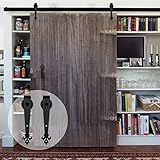 ccjh leaf-shaped国クラシックスチールスライドバーン内部ドアハードウェア – ブラックfor Singleドア 20FT ブラック ASSY-Parent