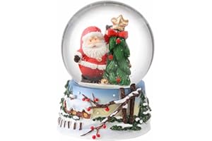 スノードーム・Sクリスマス雑貨 マークス サンタ・ツリー GUO-SD169-G