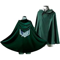 USJ コスプレ衣装 進撃の巨人 調査兵団 ポンチョ 緑 グリーン Amazon.co.jp: [LOOLOOBRO] 進撃の巨人 コスプレ 調査兵団