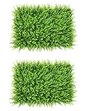 MedianField 【 ウォールグリーン 壁掛け ２個 セット 】 フェイクグリーン リーフグリーン 観葉植物 造花 人工観葉植物 インテリア アンティーク 雑貨 人工 フェイク 壁掛 グリーン 