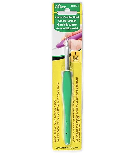 Amazon.co.jp: （クローバー）Clover 1048/I Green Amour かぎ針